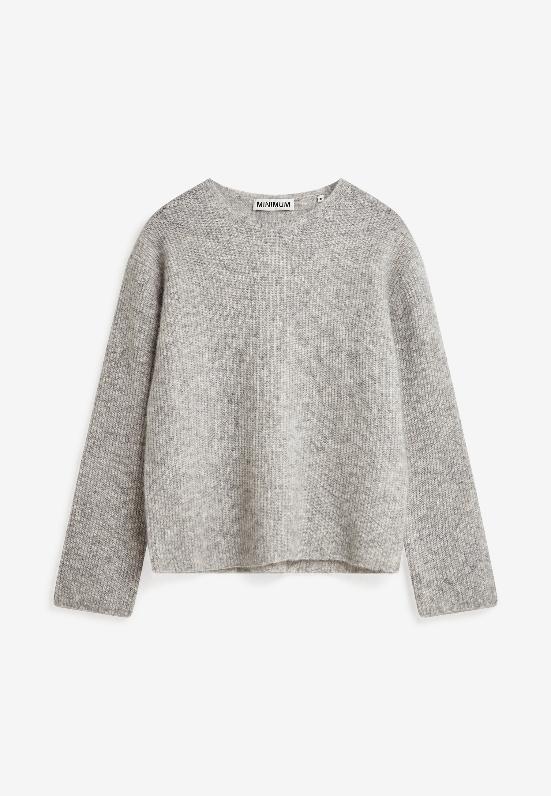 minimum female Calaha jumper 9965 Jumper 910M Light Grey Melange