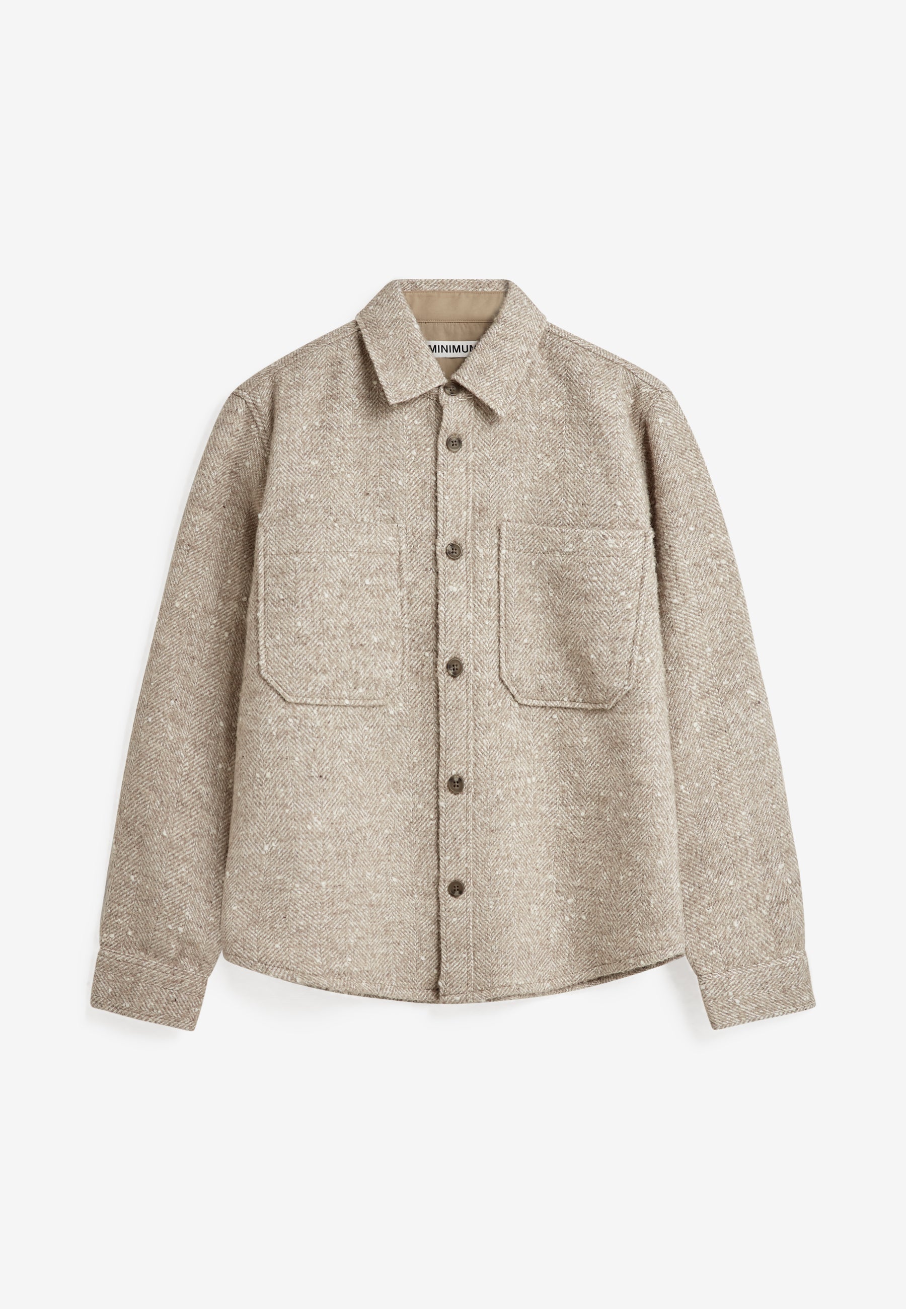 minimum male Dominic rlx shirt 4847 Overshirt 6305 Pelican