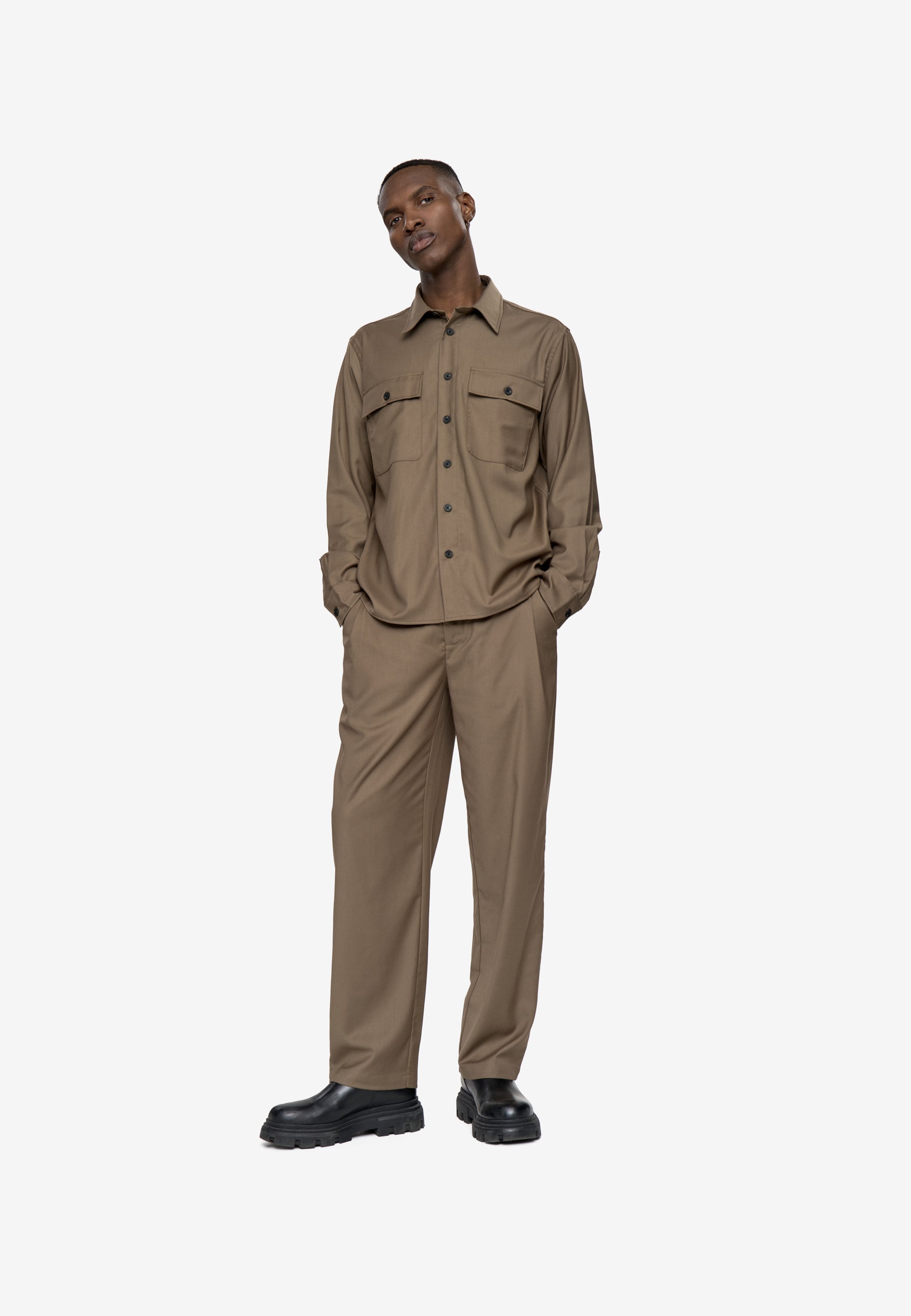 minimum male Julian pant 9968 Dressed Pants 1815 Shitake