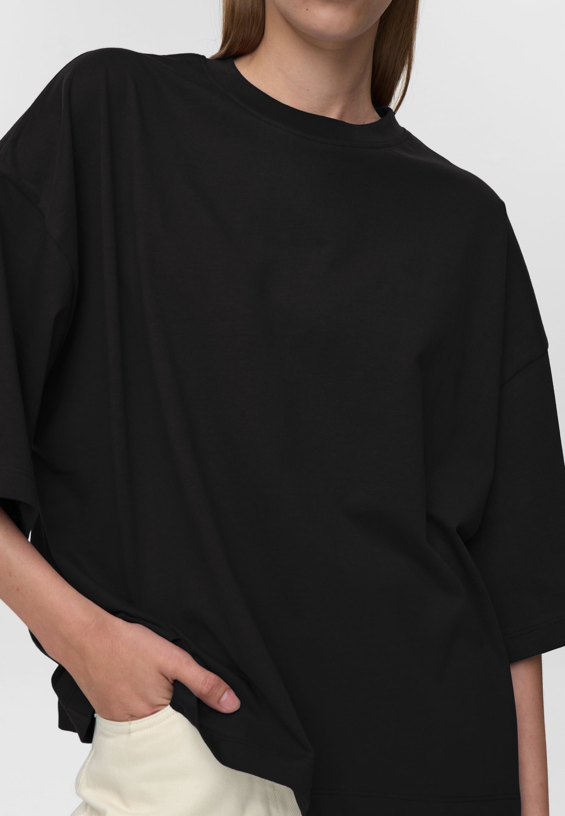 minimum female Mira t-shirt G029 Short Sleeved T-shirt 999 Black