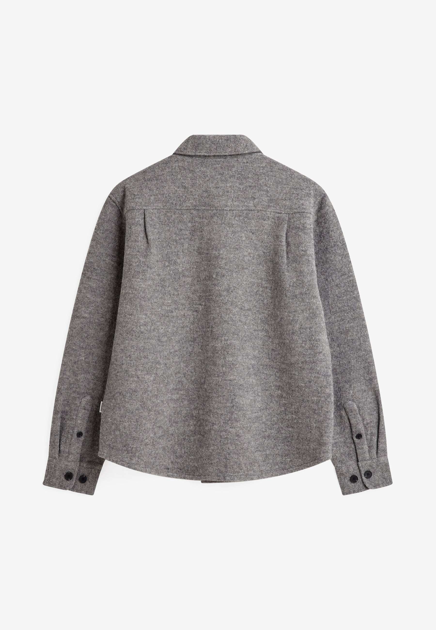 minimum male Dominic rlx shirt 4848 Overshirt 990M Mid Grey Melange