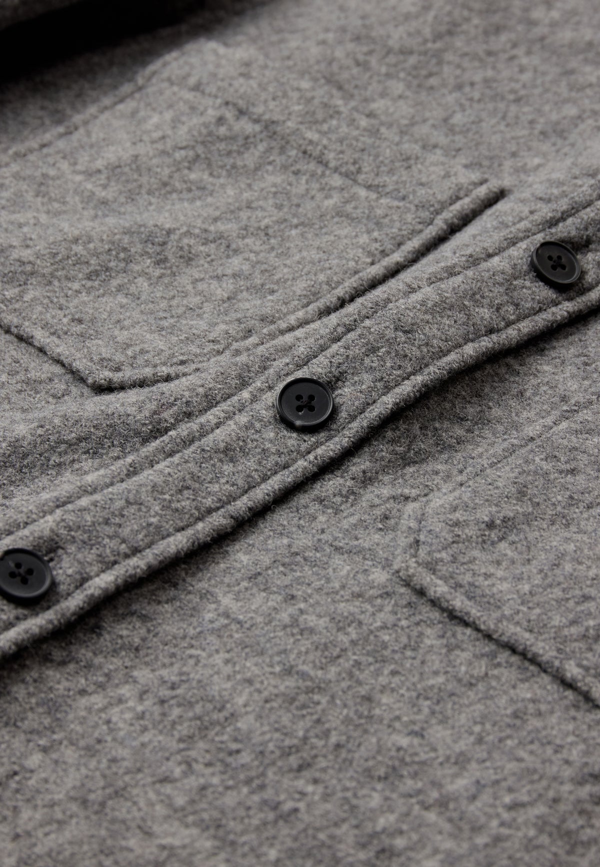 minimum male Dominic rlx shirt 4848 Overshirt 990M Mid Grey Melange