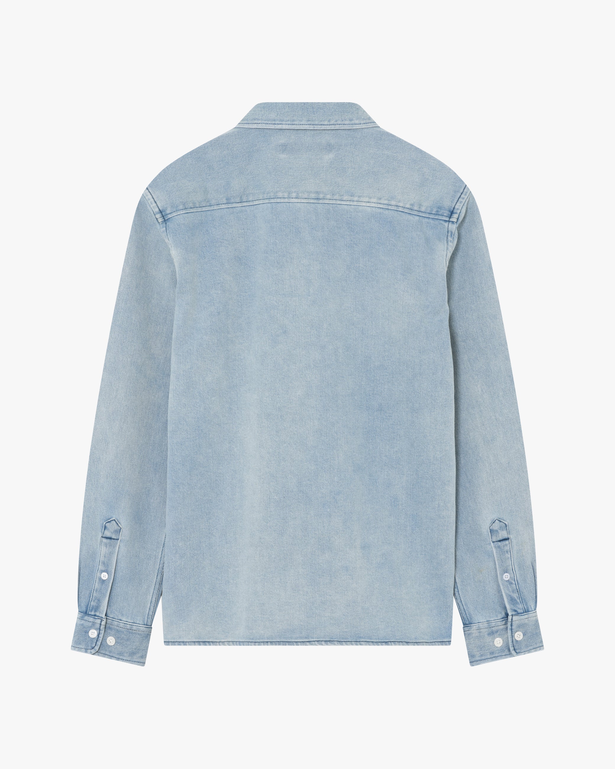 minimum male Douglas Denim Shirt 4512 Long Sleeved Shirt 1001 Light Blue