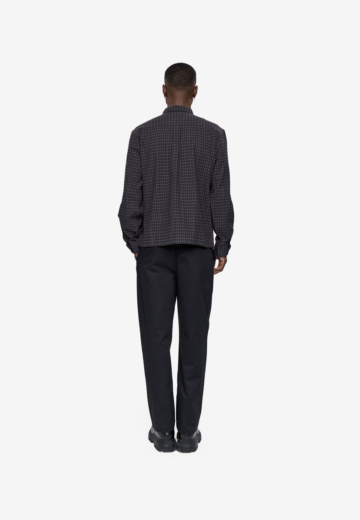 minimum male Fletcher rlx shirt 4849 Overshirt 999 Black
