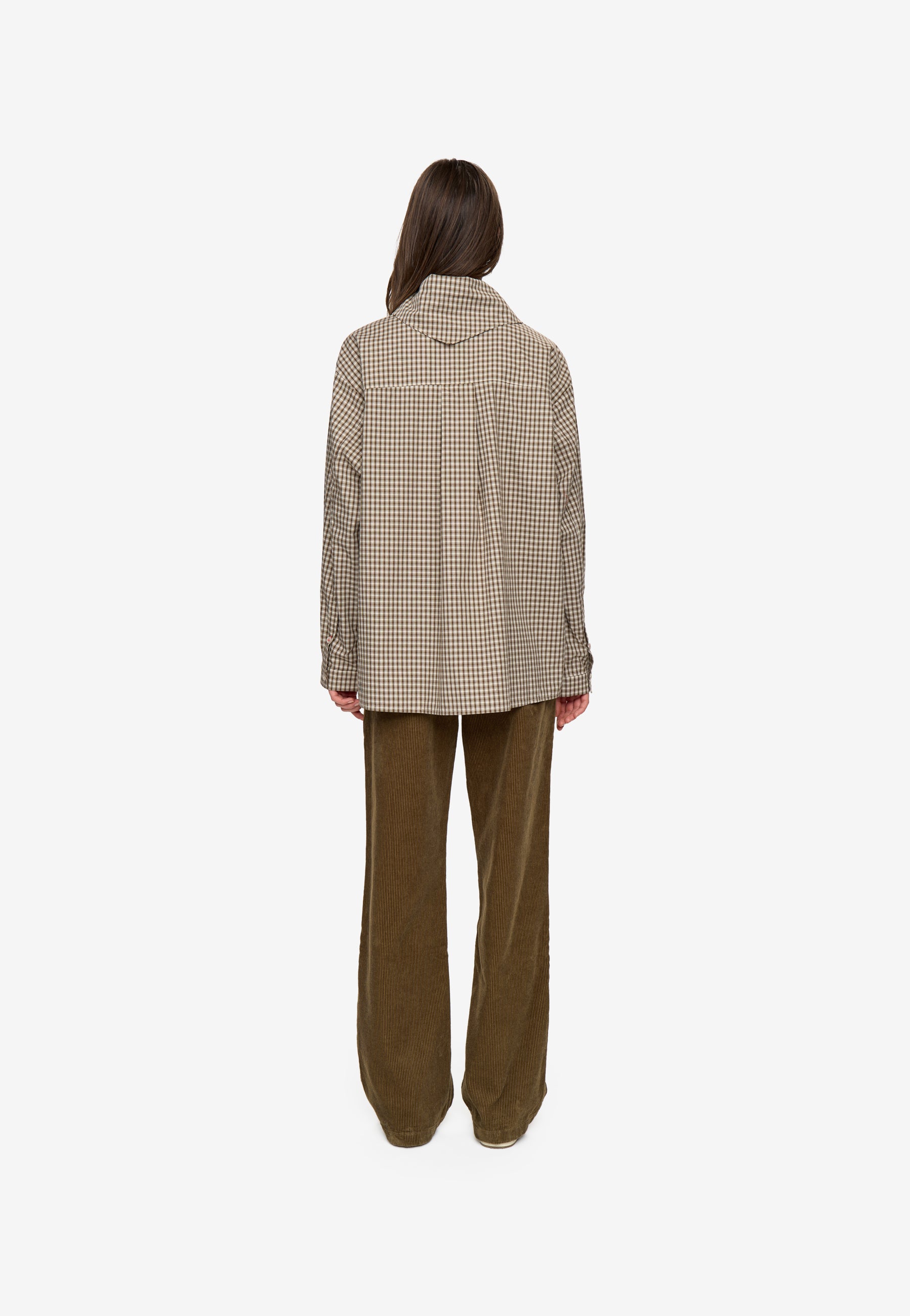 minimum female Harper shirt 4884 Long Sleeved Shirt 0617 Teak