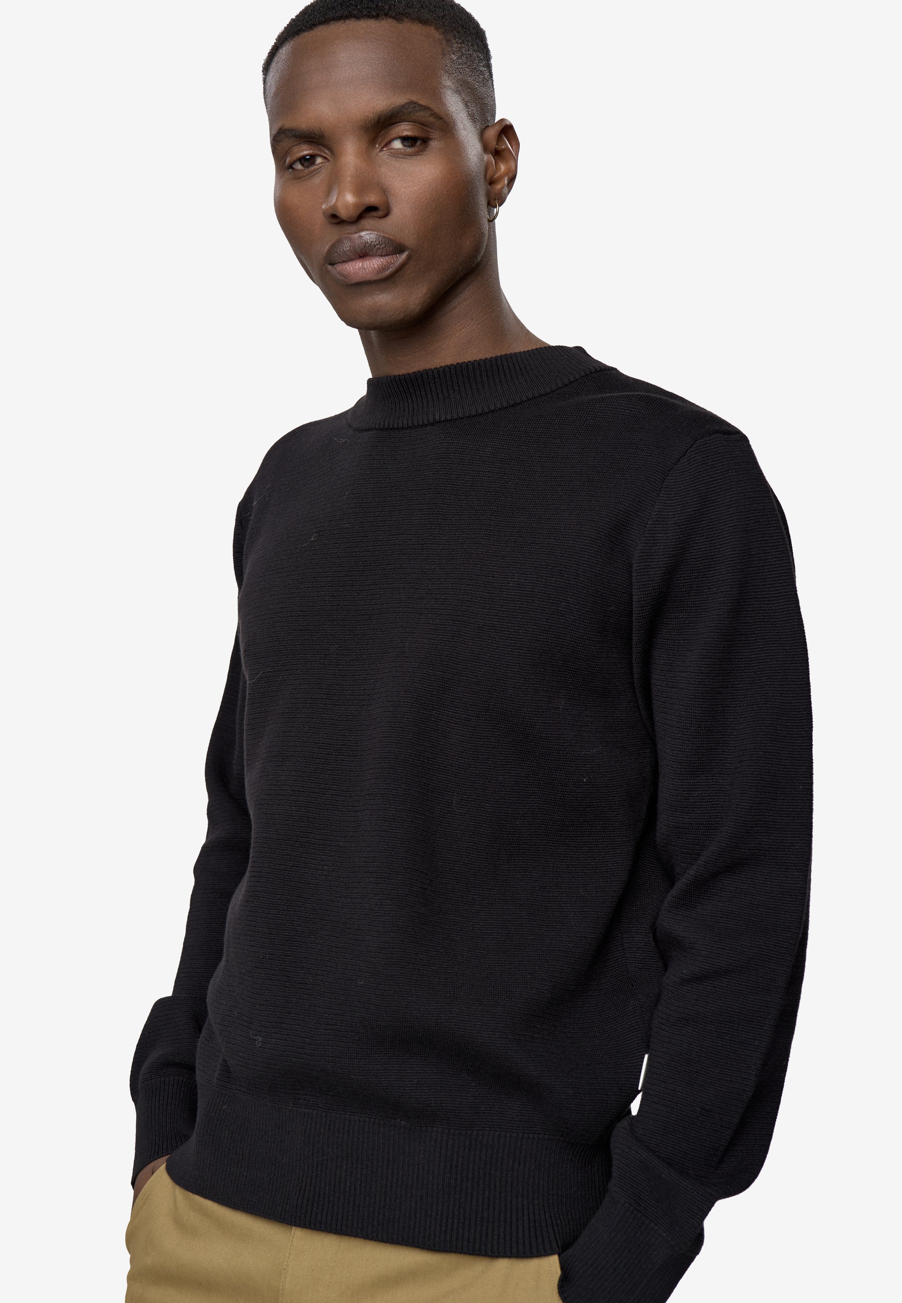 minimum male Rob reg jumper 3057 Jumper 999 Black