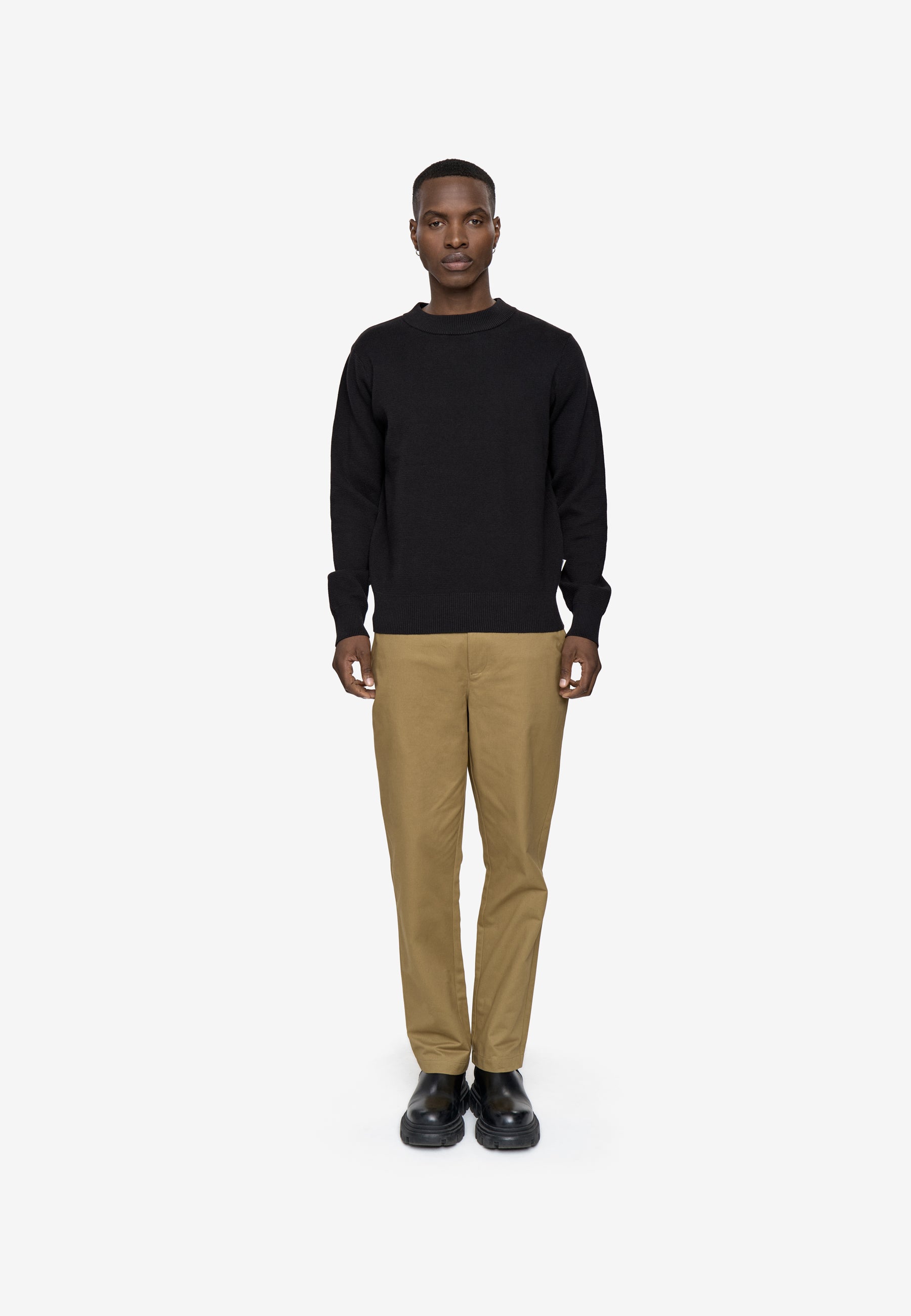 minimum male Rob reg jumper 3057 Jumper 999 Black