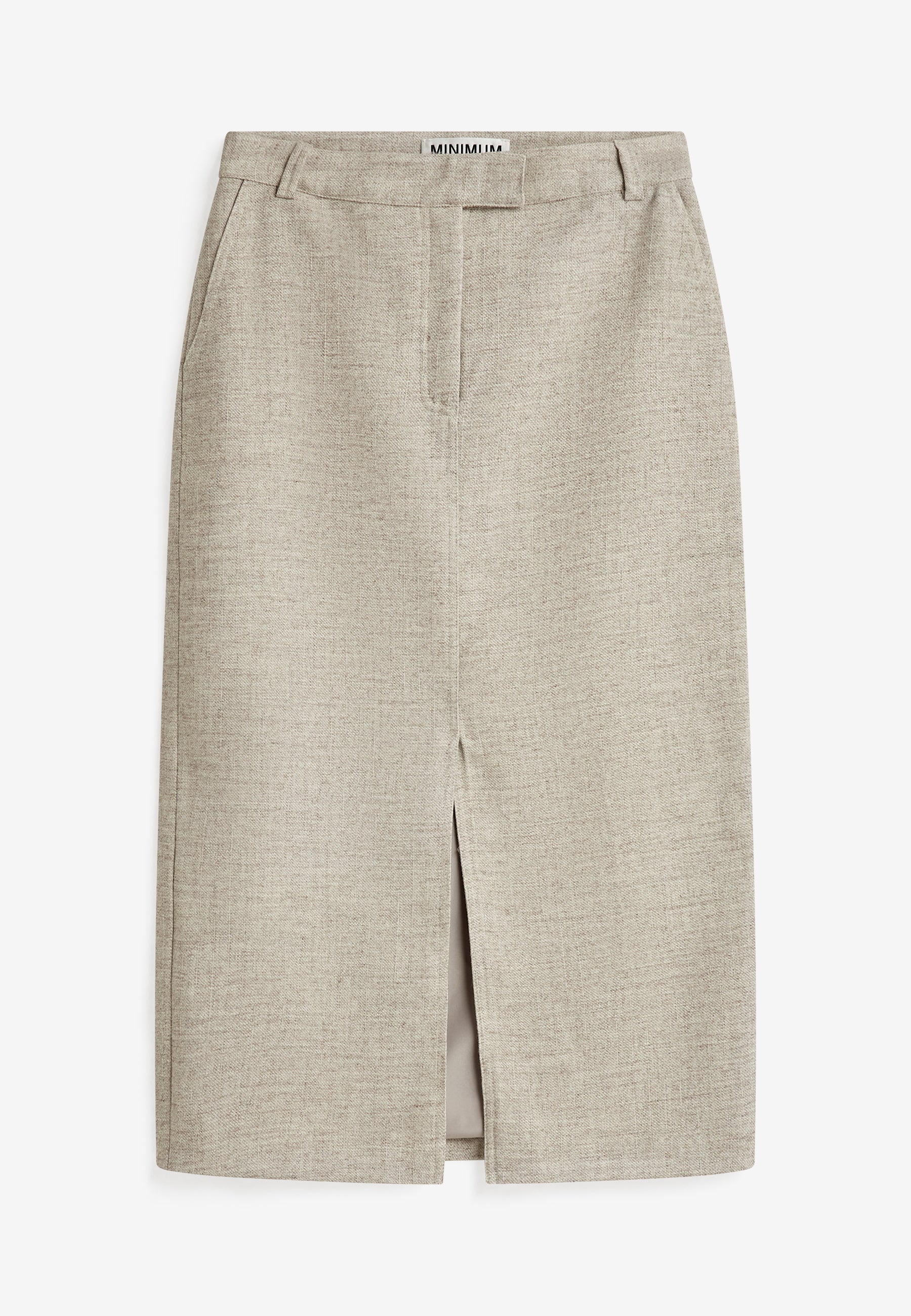 minimum female Siari mw midi skirt 4765 Midi Skirt 1815m Shitake Melange