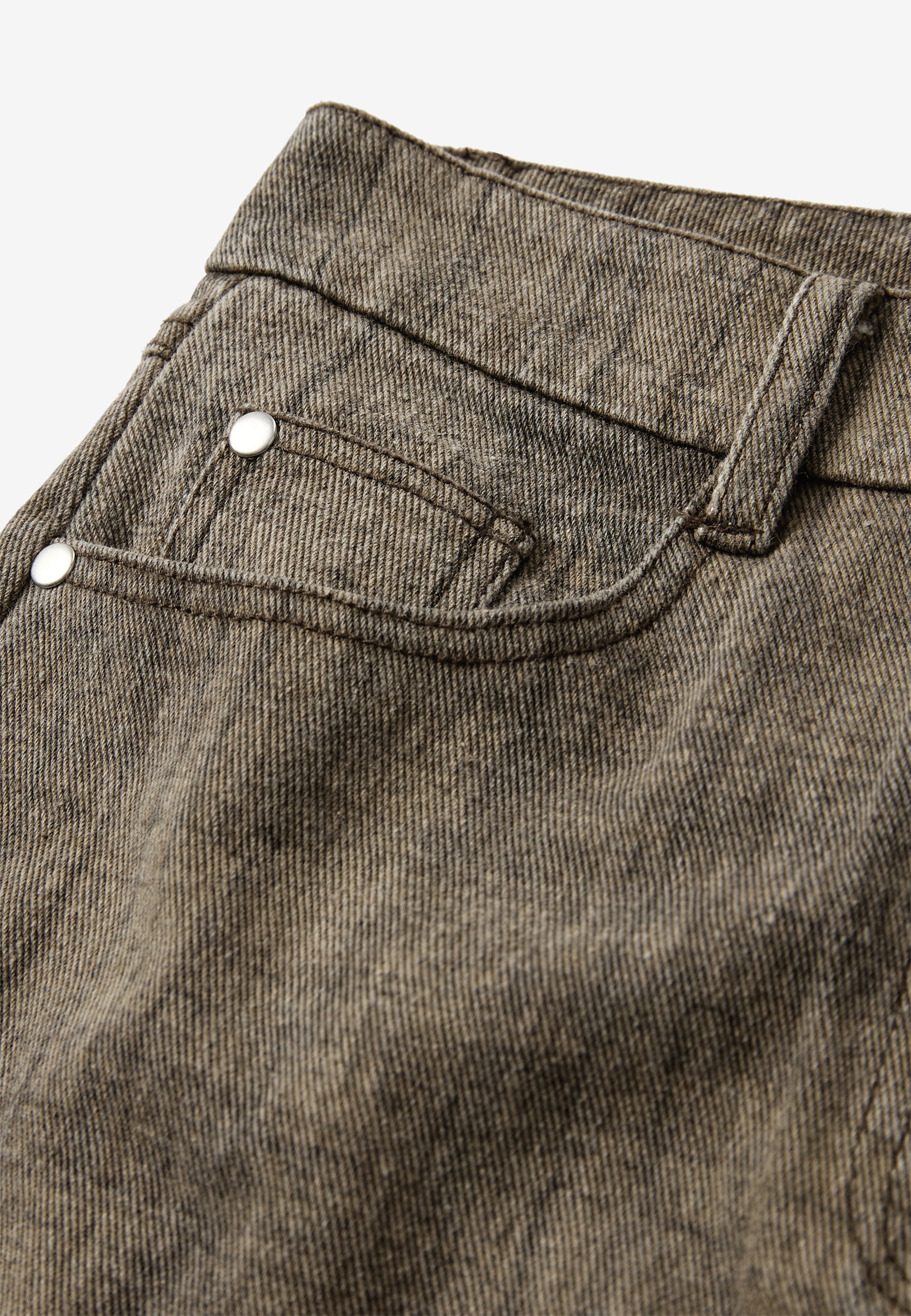 minimum female Sienna mw jeans 4838 Loose Jeans 1815 Shitake
