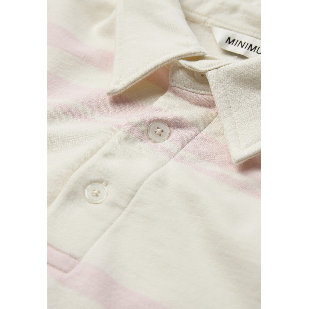 minimum male Tate rlx ls strp polo G4605 Polo 2904 Primrose pink